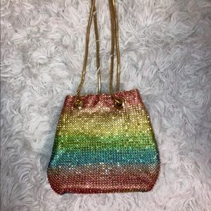 Small sparkly handbag